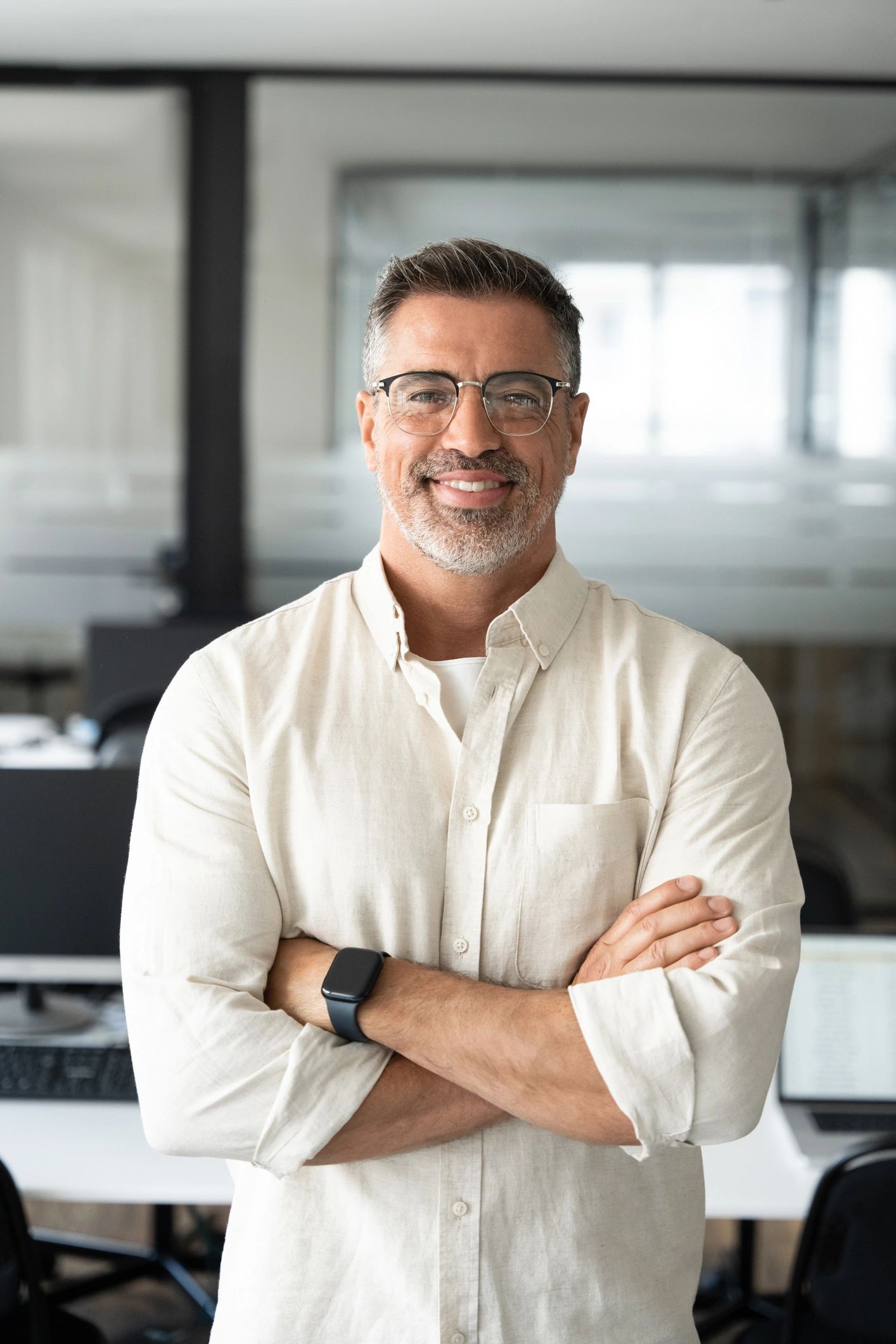 Portrait of Marcus Reed, IT Consulting Manager